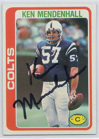 Ken Mendenhall - Baltimore Colts