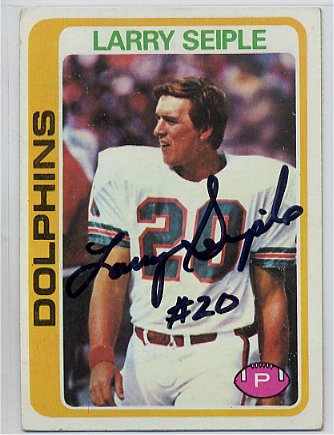 Larry Seiple - Miami Dolphins