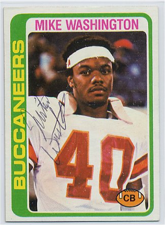 Mike Washington - Tampa Bay Buccaneers