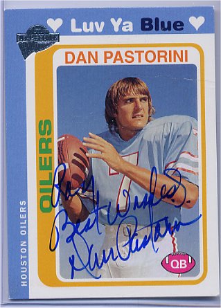 Dan Pastorini - Houston Oilers