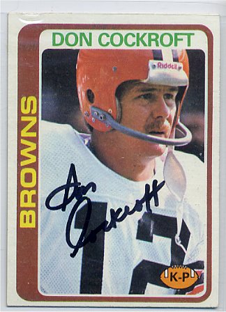 Don Cockroft - Cleveland Browns