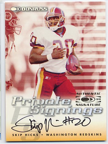 Skip Hicks - Washington Redskins