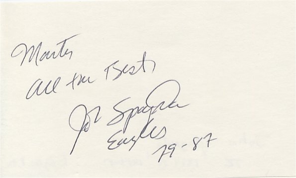 John Spagnola - Philadelphia Eagles