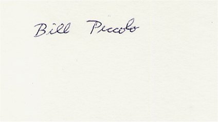 Bill Piccolo - New York Giants