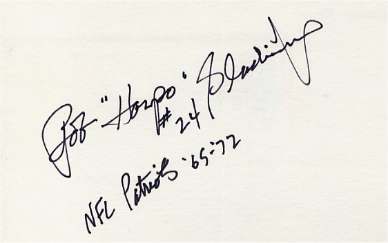 Bob Gladieux - Boston Patriots