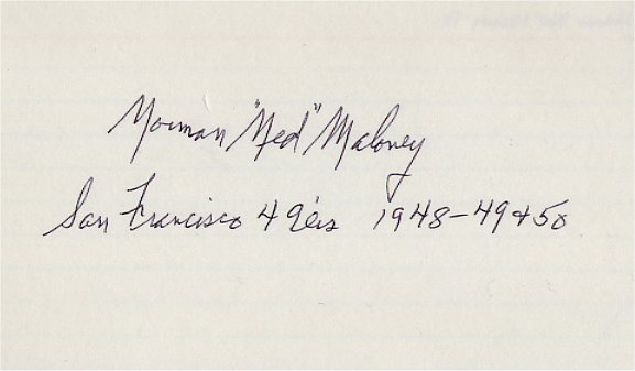 Norman Maloney 