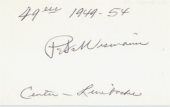 Pete Wismann - San Francisco 49ers