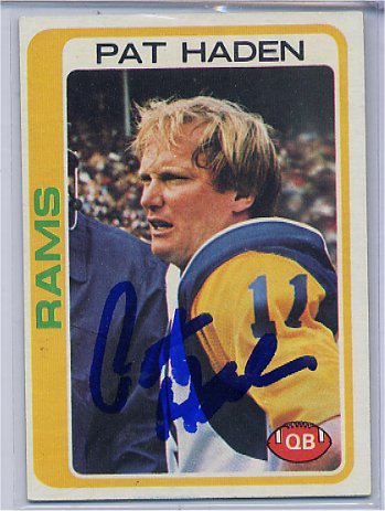 Pat Haden - Los Angeles Rams