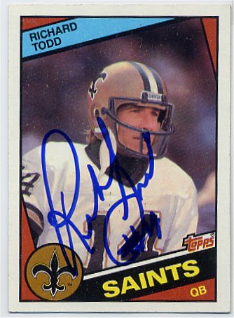 Richard Todd - New Orleans Saints