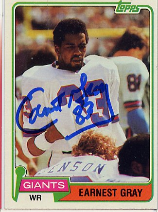 Earnest Gray - New York Giants