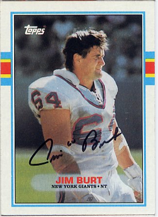 Jim Burt - New York Giants