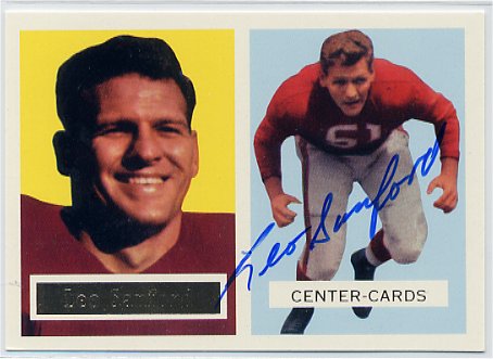 Leo Sanford - Chicago Cardinals