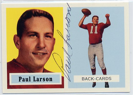Paul Larson - Chicago Cardinals