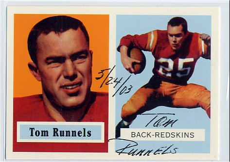 Tom Runnels - Washington Redskins