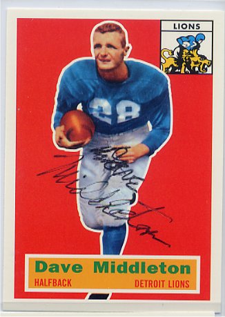 Dave Middleton - Detroit Lions