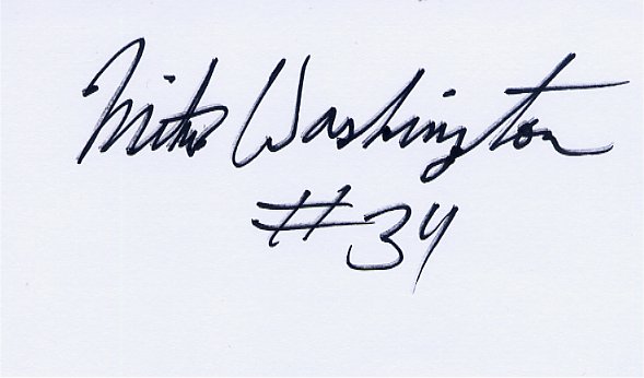 Mike Washington - Tampa Bay Buccaneers