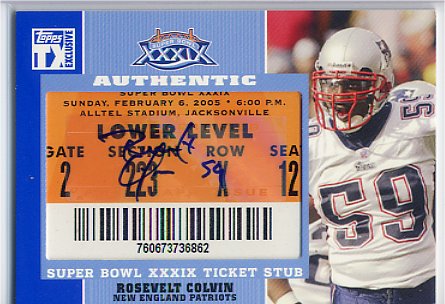 Rosevelt Colvin - New England Patriots
