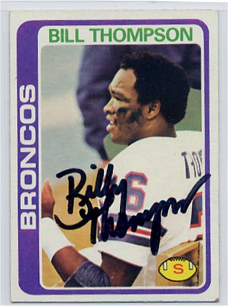 Billy Thompson - Denver Broncos