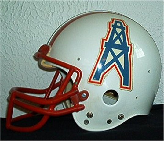 NFL Game Used - Houston Oilers