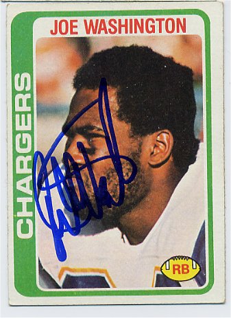 Joe Washington - San Diego Chargers