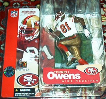 Terrel Owens White Variant - San Francisco 49ers