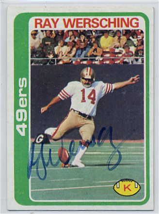 Ray Wersching - San Francisco 49ers