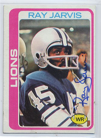 Ray Jarvis - Detroit Lions