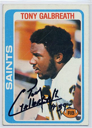 Tony Galbreath - New Orleans Saints