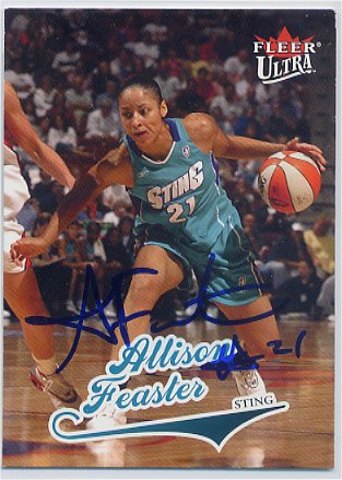 Allison Feaster - WNBA Charlotte Sting