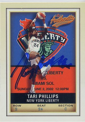 Tari Phillips - WNBA New York Liberty
