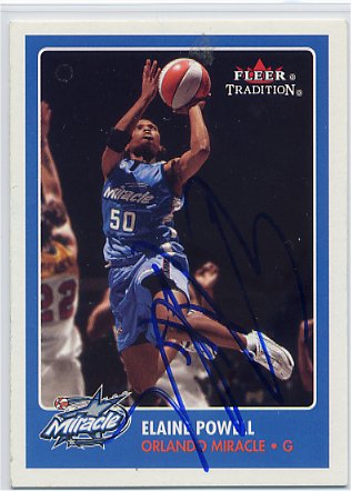 Elaine Powell - WNBA Orlando Miracle