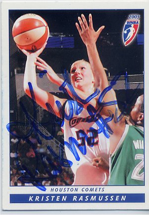 Kristen Rasmussen - WNBA Houston Comets
