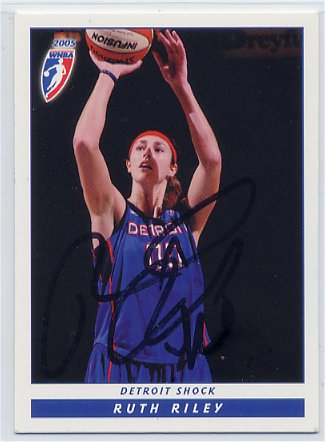Ruth Riley - WNBA Detroit Shock
