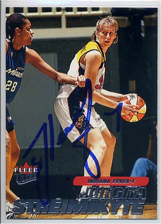 Jurgita Streimikyte - WNBA Indiana Fever