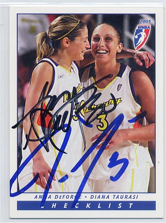 Diane Taurasi/Anne Deforge - WNBA Phoenix Mercury