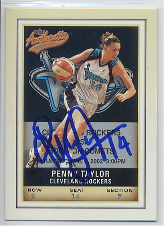 Penny Taylor - WNBA Cleveland Rockers