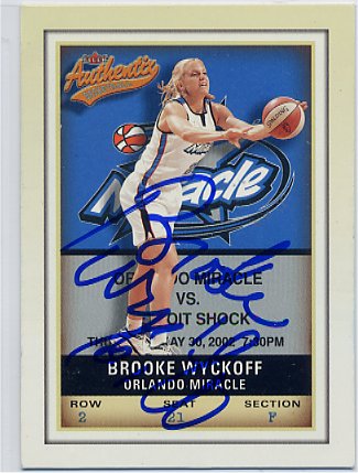Brooke Wyckoff - WNBA Orlando Miracle