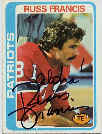 Russ Francis - New England Patriots