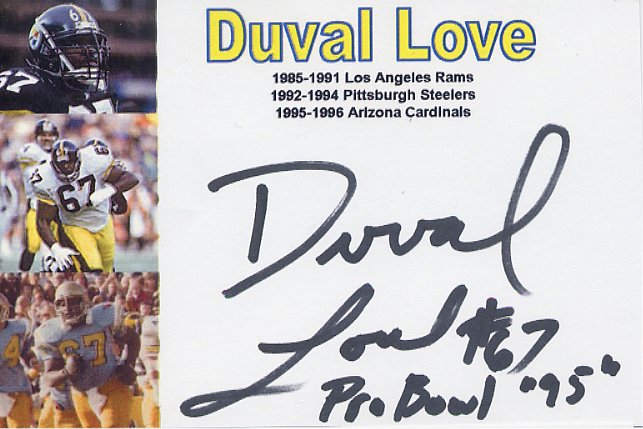 Duval Love - Los Angeles Rams