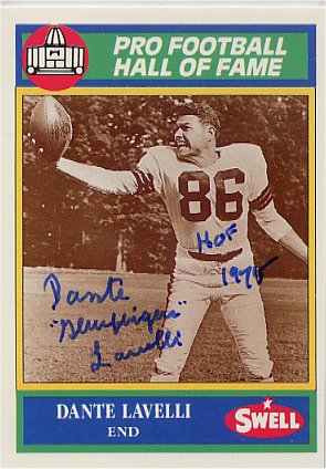 Dante Lavelli (HOF) - Cleveland Browns