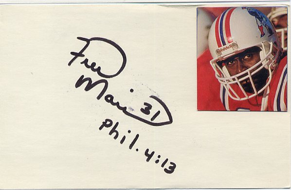 Fred Marion - New England Patriots