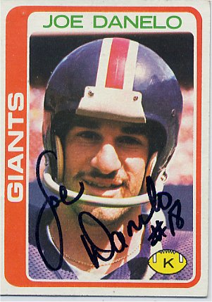 Joe Danelo - New York Giants