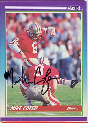 Mike Cofer - San Francisco 49ers