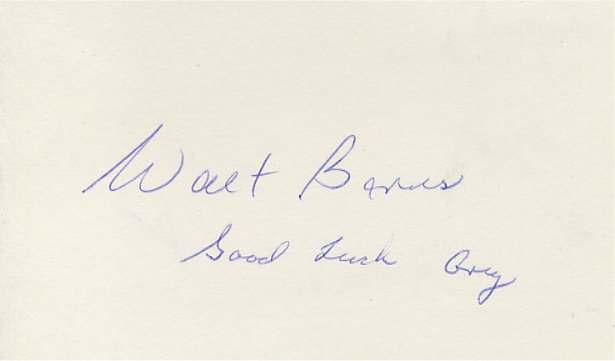 Walt Barnes - Philadelphia Eagles