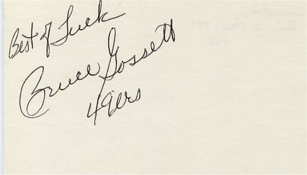 Bruce Gossett - Los Angeles Rams