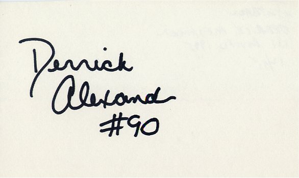 Derrick Alexander - Cleveland Browns