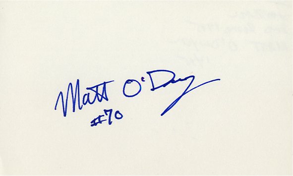 Matt O'Dwyer - New York Jets