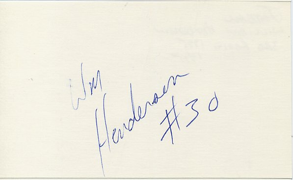 William Henderson - Green Bay Packers
