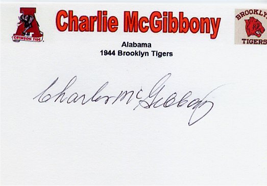 Charlie McGibbony - Brooklyn Tigers