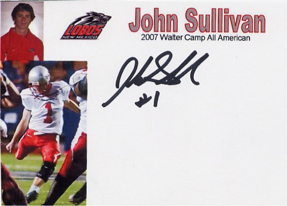 John Sullivan - New Mexico Lobos
